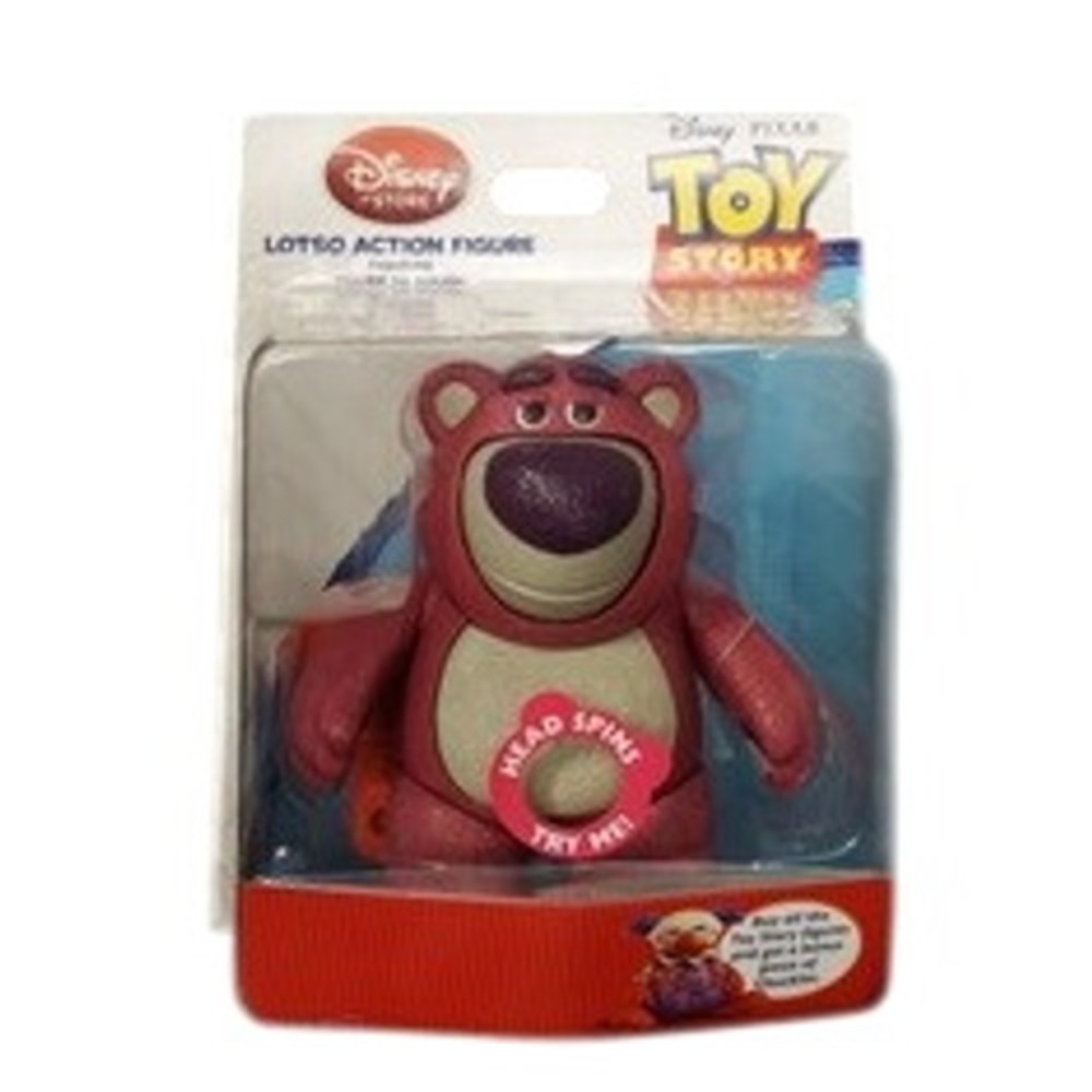 Disney Store Exclusive Toy Story Lotso Action Figure w/ Chuckles Foot BAF Piece